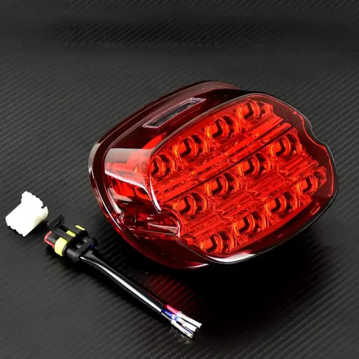 Feu arrière de frein Led pour motos, adapté à Harley Touring Electra Glide Road Glide Softail Sports
