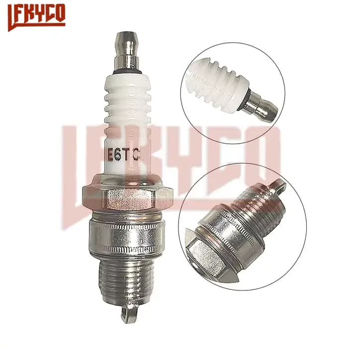 Bougie d'allumage de moto E6TC, pour Yamaha PW50 PW80 PW60 LT50 50cc70cc 90cc 110cc 150cc ATV Quad c