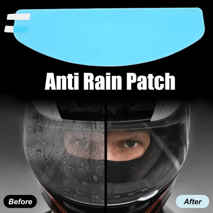 Lentille de casque de moto anti-buée transparente, film anti-pluie, autocollant de revêtement de car