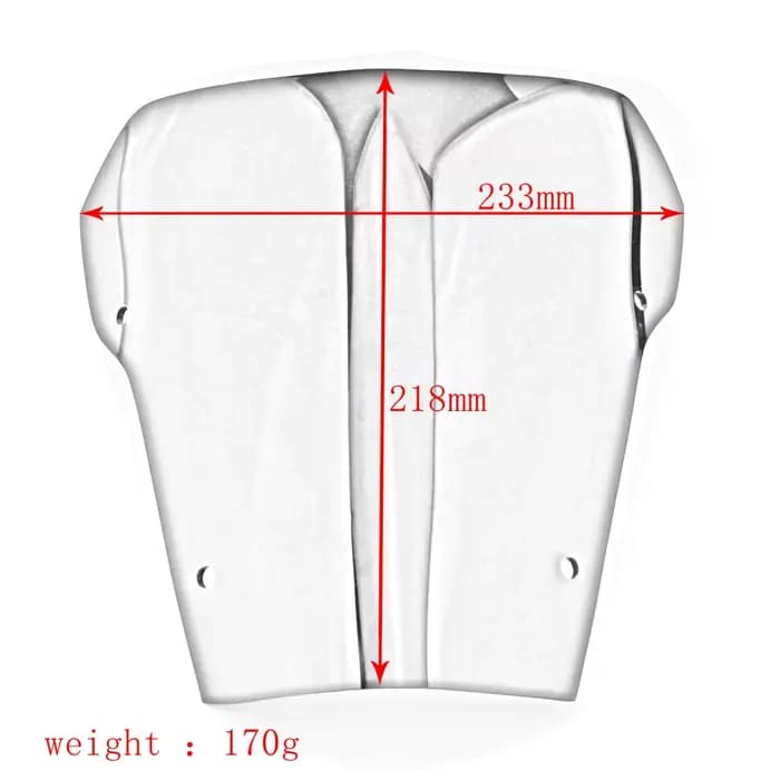 Count660R Moto Pare-Brise Pare-Brise Avant Pare-Vent Déflecteurs pour Yamaha Countconfided R 2004-20