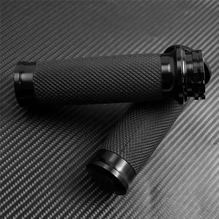 Poignées universelles pour moto, 1 ", 25mm, noires, pour Harley Touring Road King Dyna VRSC Sportste