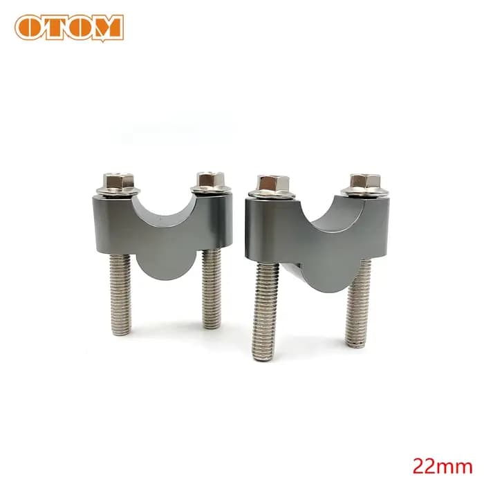 Accessoires de moto 28mm 1 1/8 "22mm 7/8", pince de montage sur guidon, augmentation de la hauteur 2