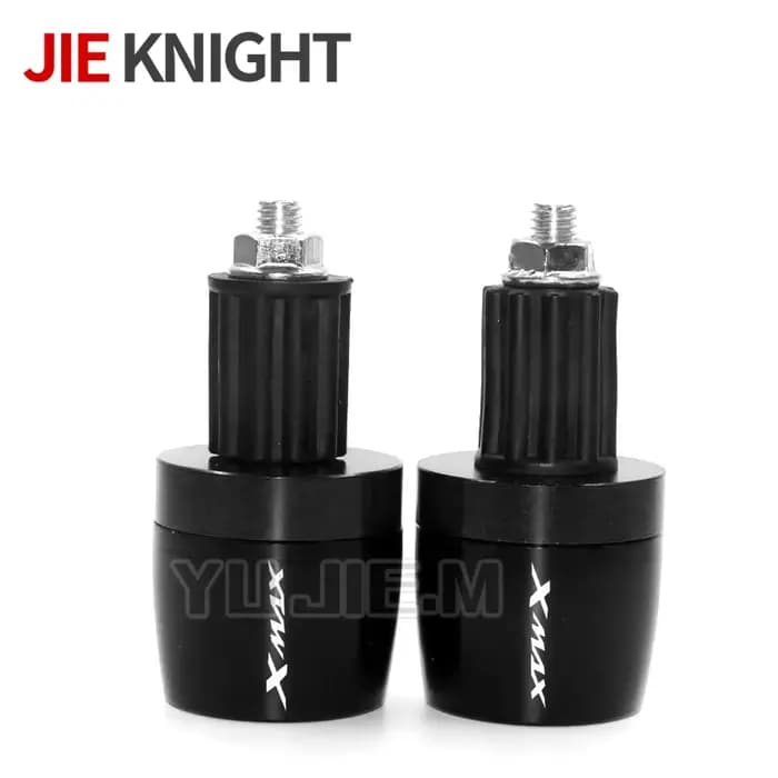 Poignées de Guidon de Moto XMAX 7/8 Pouces, 22mm, Bouchon d'Extrémité pour Xmax 125 250 300 400 2013