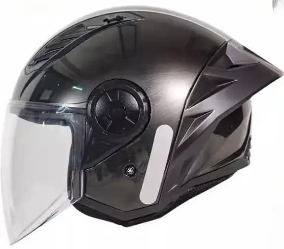 Casque de moto Original LS2 OF616, lentille de couleur intégrée, Bluetooth Mike Capacete LS2, moto é