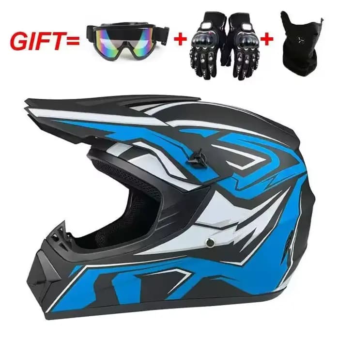 Casque de moto tout-terrain de sécurité, vélo de moto tout-terrain, capuchon de protection de descen