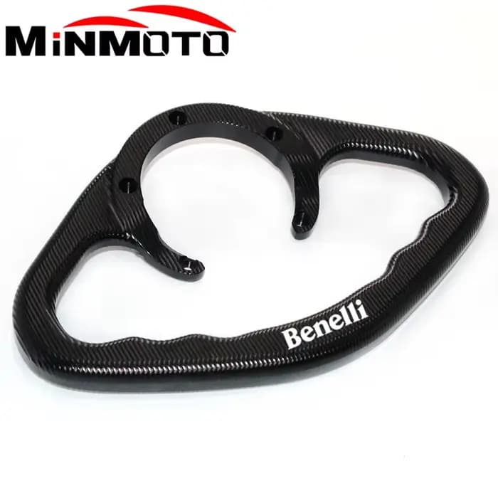 Support d'accoudoir de réservoir de carburant CNC pour moto, poignée de maintien pour passager pour