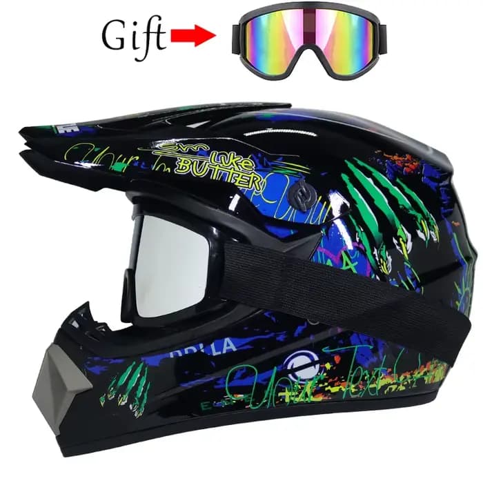 Casque de moto pour enfants, tout-terrain, pour la descente, AM ou DH cross