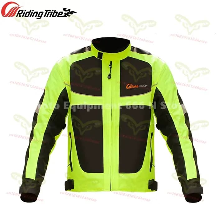 Veste de moto respirante d'été pour hommes et femmes, combinaisons de moto haute visibilité pour la
