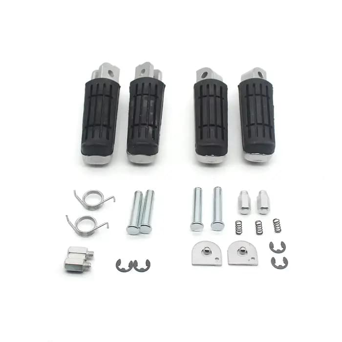 Repose-pieds de moto pour Yamaha XJ6 FZ6 MT07 09 FZ8 FZ1 YZF 1000 FJRlingTDM 900, pédale avant et ar