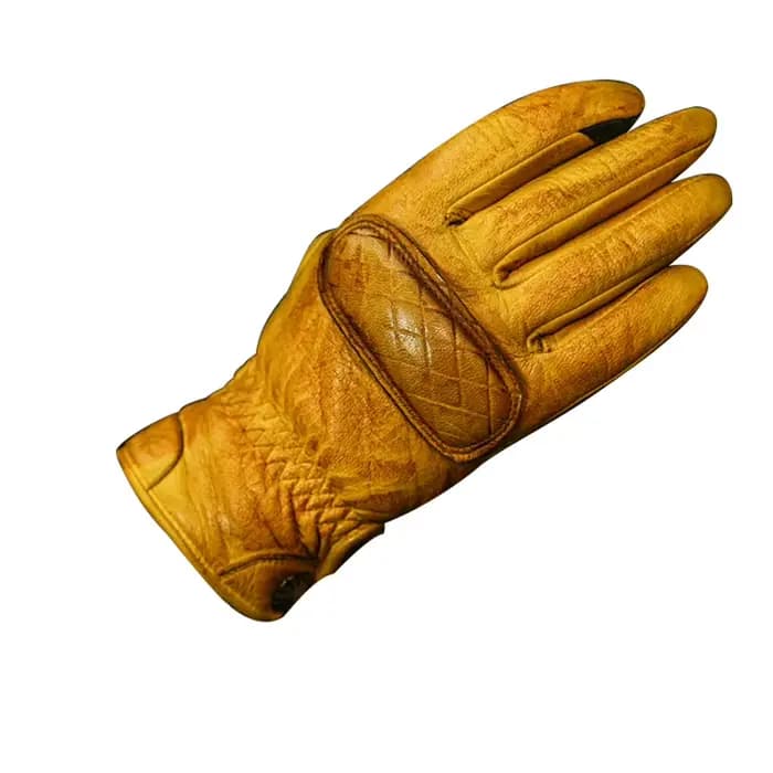 UGLYBROS gants de moto rétro pour hommes femmes doigt complet écran tactile gants de course en cuir