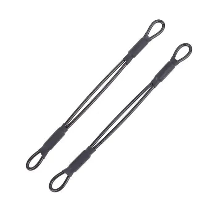 Câble antivol robuste en acier inoxydable pour casque de moto, 2/5/10 pièces
