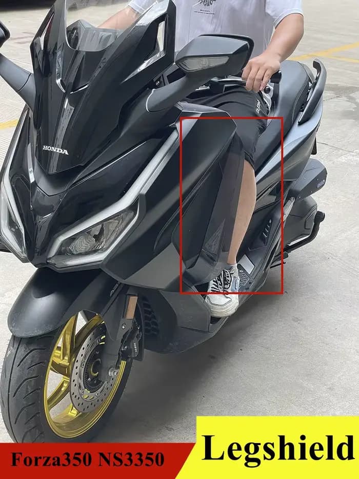 Accessoires de moto modifiés pour force350, couvercle de protection des jambes pour honda forza350 2