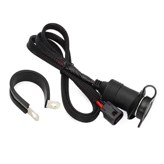 Chargeur double USB QC 2x2.1A 2 pour Honda CRF300L CRF250L 17-22 Rally100mAh, prise d'alimentation c