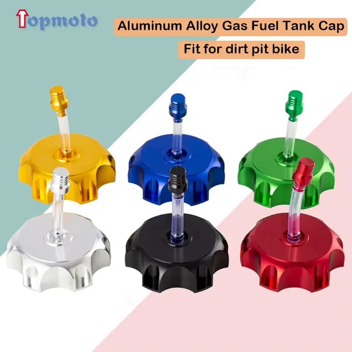 Couvercle de bouchon de réservoir de carburant en aluminium CNC, pour Kayo Bse chinois CRF TTR KLX 1