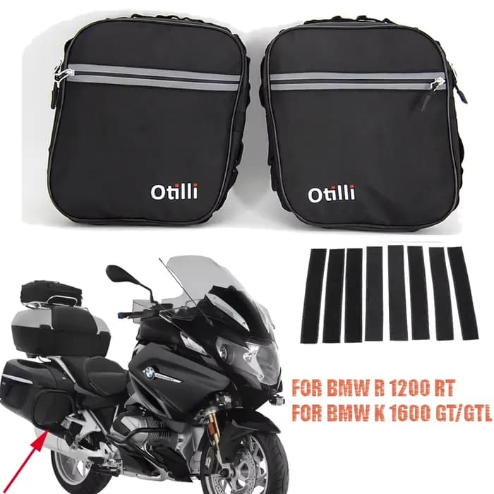 Barres de protection arrière pour moto BMW R 1200 RT K 1600, sacs de cadre GTL Runow RT, sacs de ran
