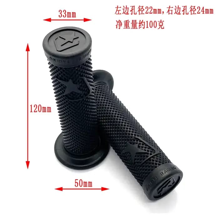 Une paire de poignées de moto universelles, 7/8 pouces, 22MM, accessoires de Modification, Installat