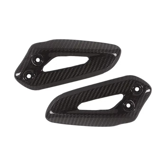 Accessoires de protection de talon de moto, plaque de repose-pieds arrière, fibre de carbone, Triump