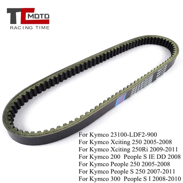 Courroie d'entraînement de moto, accessoires pour Kymco Xciting 250 250Ri 200 300 People S I IE DD