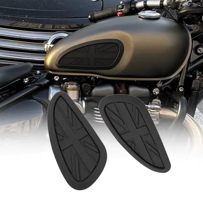 Coussinets de réservoir antidérapants universels pour moto, genouillères de Traction pour poignée de