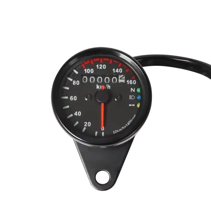 Compteur kilométrique universel pour moto, jauge de compteur de vitesse pour Harley Bobber Chopper C