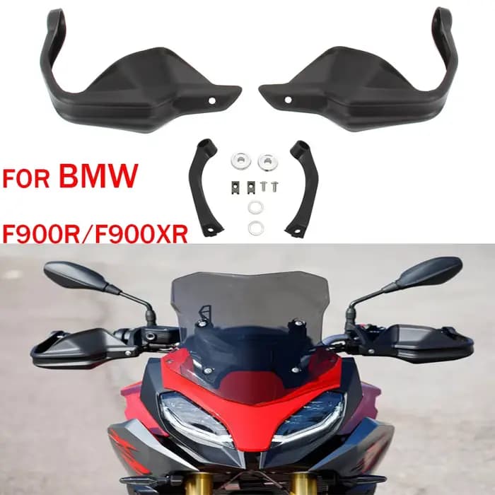 Ensemble complet d'accessoires de moto, bouclier de protection des mains, pare-brise pour BMW F900R