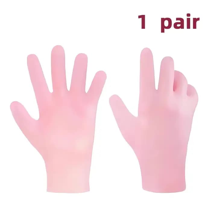 Gants hydratants en Silicone, masque pour les mains pour le traitement Anti-âge nocturne, réutilisab