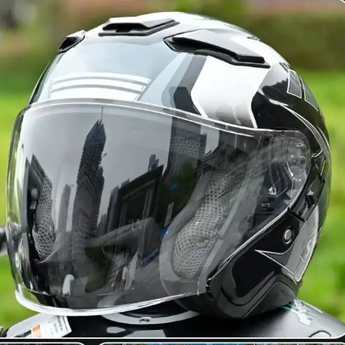 Visière de casque pour SHOEI j-cruise 1 j-cruise 2 j-force 4 CJ-2, lentille de casque de Moto, boucl