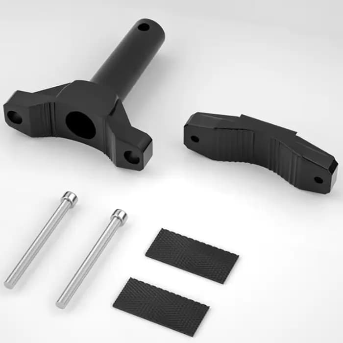 Support de phare de pince de montage de pare-chocs de moto réglable-accessoire de moto Durable