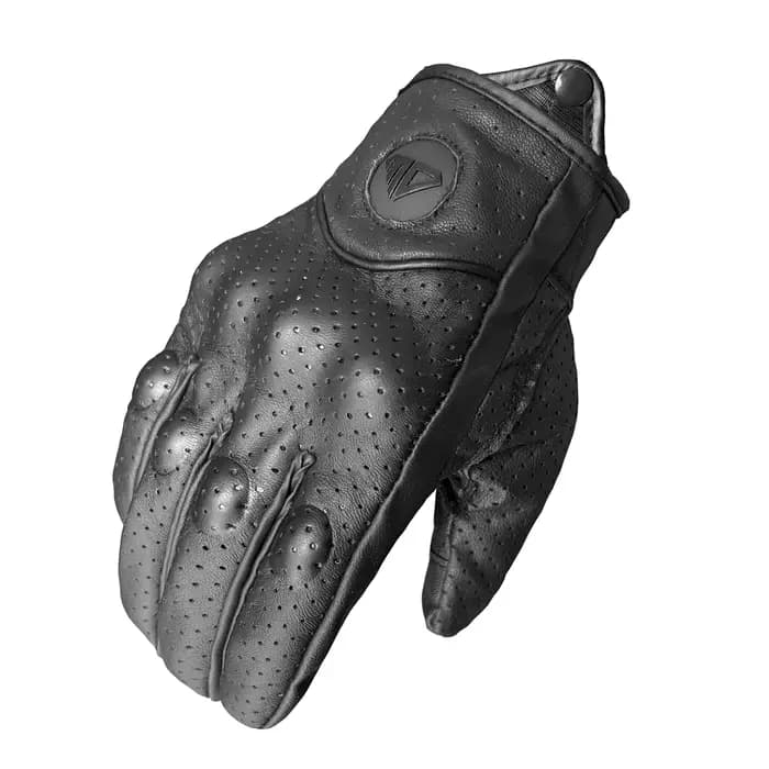 Gants de moto en cuir respirants pour homme, été et hiver, pour motocross, course, moto et cyclisme