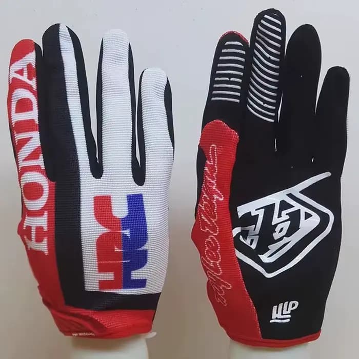 Gants pour hommes pour Honda HRC, gants de moto en maille respirante, pour moto tout-terrain, motocr