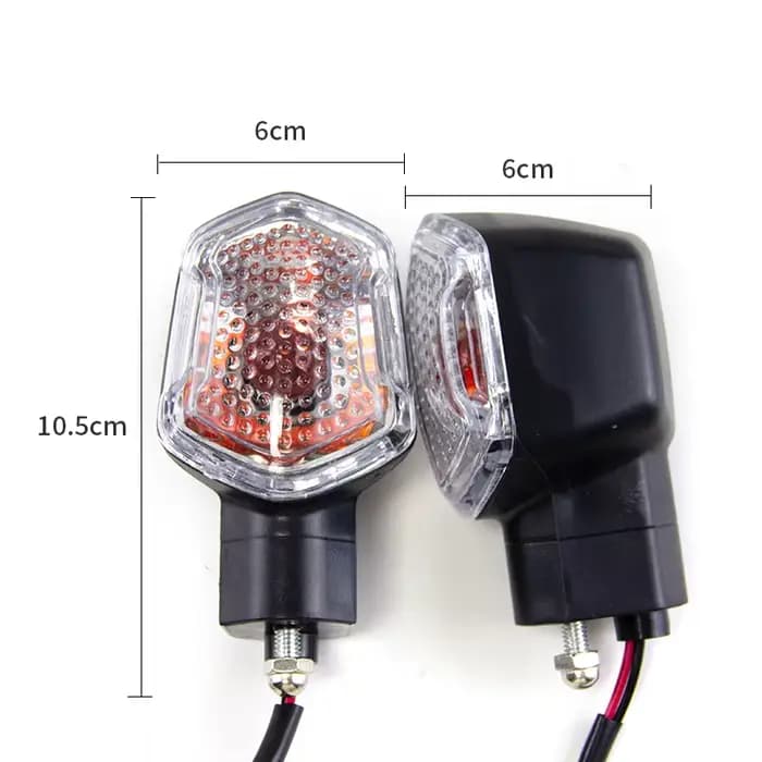 Feu indicateur directionnel de moto, clignotant universel pour Honda Msx 125 2015 Zoomer-x Little Mo
