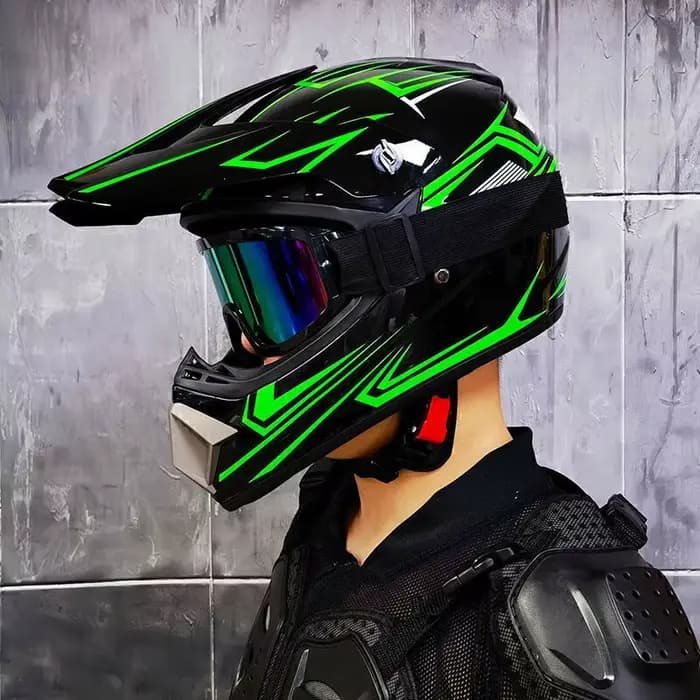 Casque de course de moto et de rallye, grand casque de sport adv, casque de motocross, quatre saison