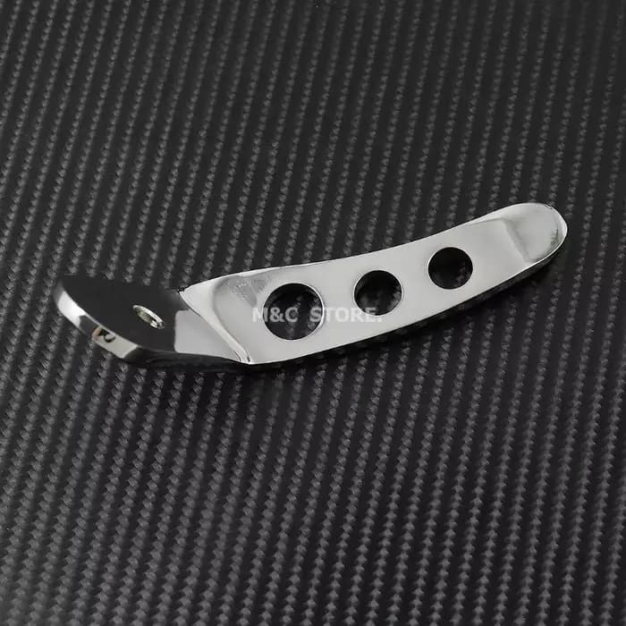 Extension de béquille de support de pédale chromé pour moto, pour Harley Touring Road King Street Gl