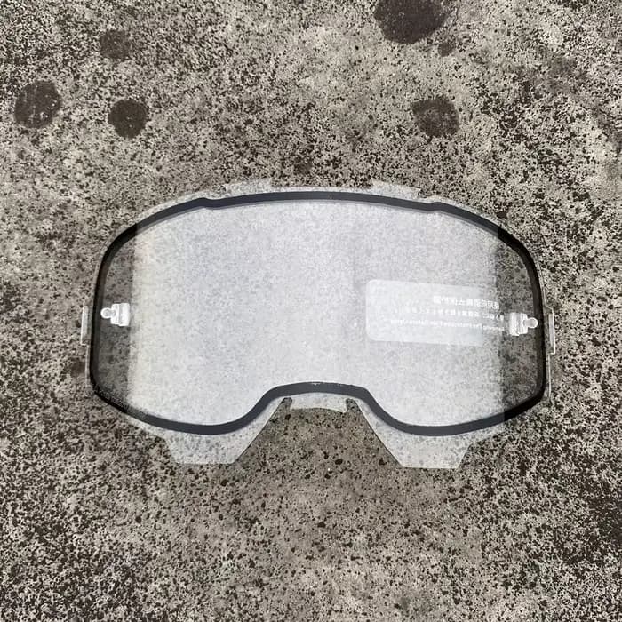 Leatt Velocity 6.5 lunettes lentilles de remplacement lunettes de moto lentilles miroir Transparent