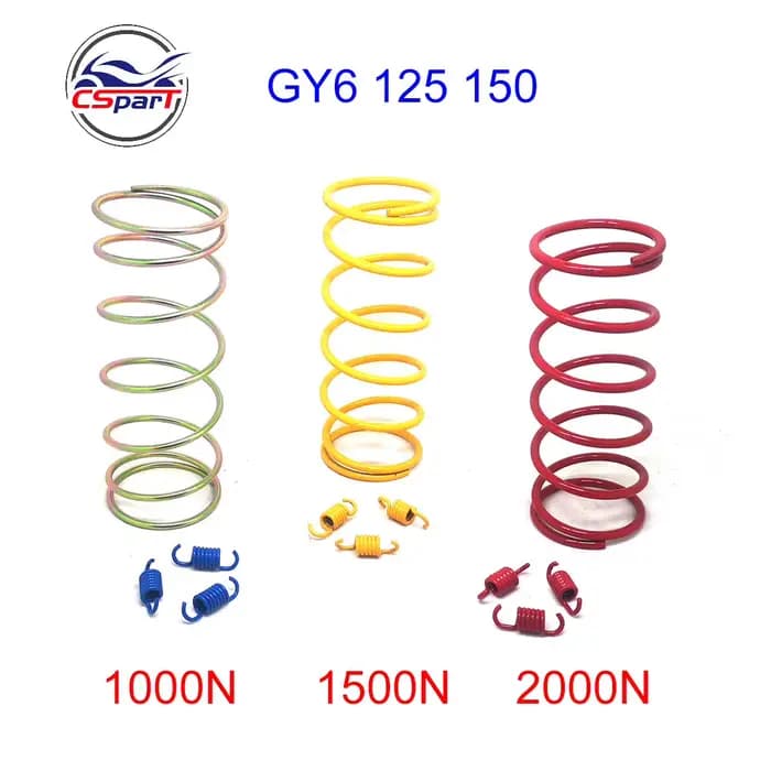 Ressort de couple d'embrayage, Performance de course GY6 125CC 150CC 1000N 1500N 2000N pour Scooter