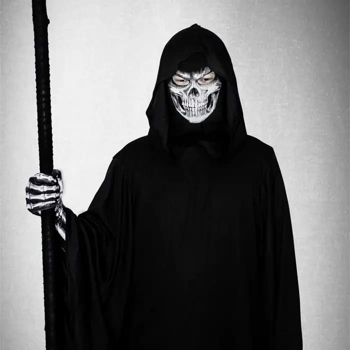Cagoule de moto à imprimé crâne pour homme, masque intégral, capuche de motard, doublure de casque,