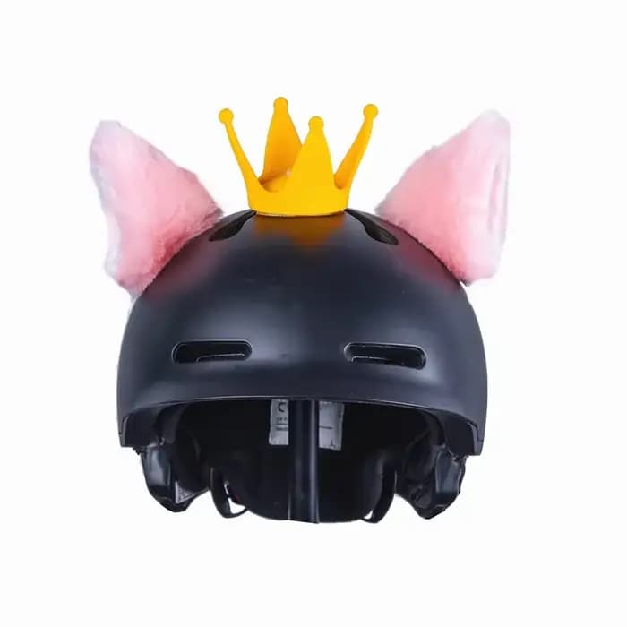 Décoration de casque de Moto, 2 pièces, oreilles de chat en peluche mignonnes, autocollant de décora
