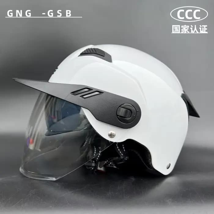 Casque demi-coque GSB G-21 pour moto, certifié ECE, léger, pour l'été, pour hommes et femmes, pour v
