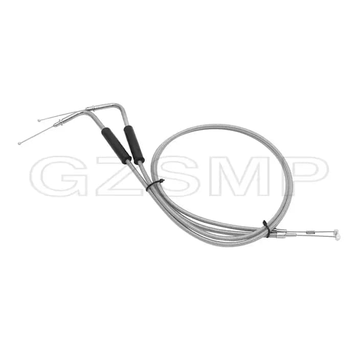 Boîtier de câble d'accélérateur en fil d'acier tissé, adapté à Harley Sportster XL1200 883 Dyna Road
