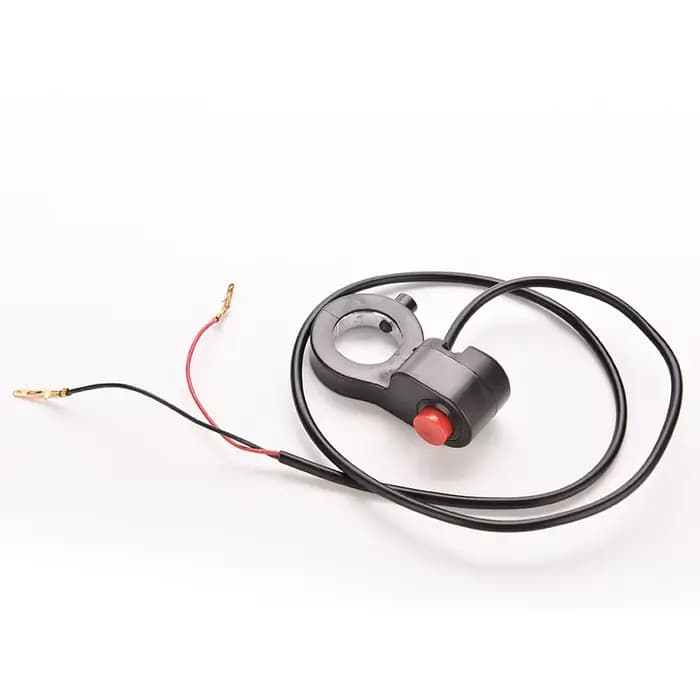 Joli universel de guidon de moto, démarreur de klaxon RL, bouton d'arrêt, moteur de vélo électrique,