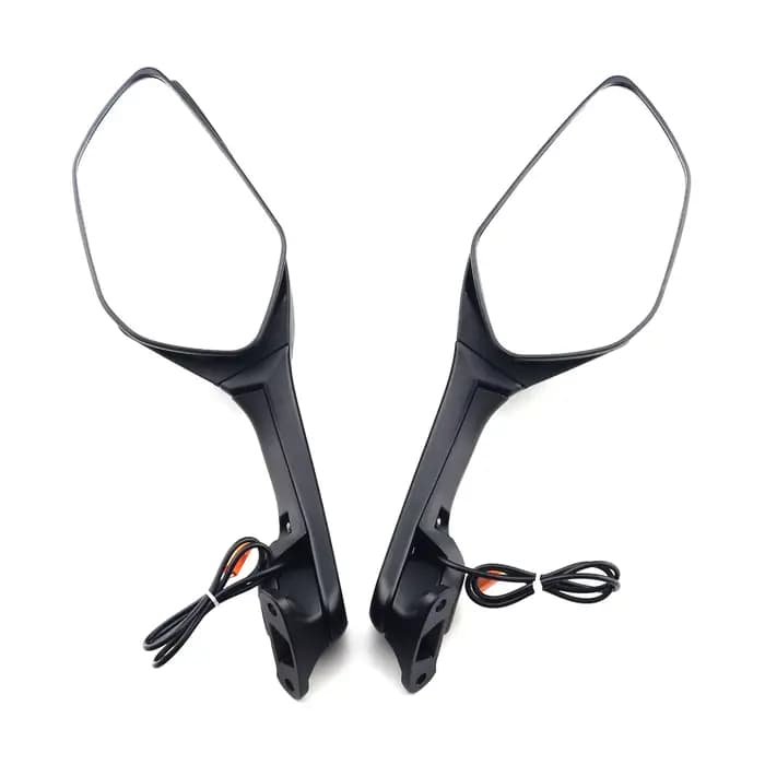 Rétroviseurs latéraux avec clignotants LED, pour Kawasaki Ninja300 EX300 2013-2017 /Ninja400 EX400 2