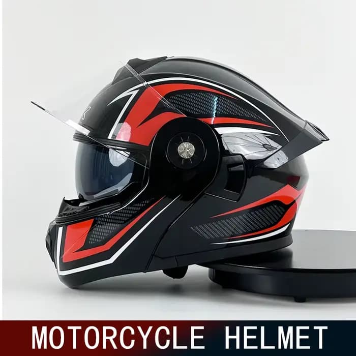 Casques de moto, casques intégraux pour hommes et femmes, casques intégraux chauds pour l'hiver, et