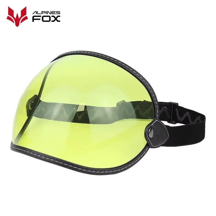 Casque de moto universel, lunettes de cyclisme, bouclier à bulles, visière, lentille anti-UV, adapté