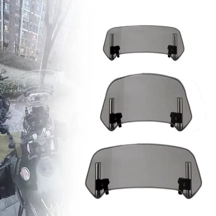 Extension de pare-brise de moto universelle pour BMW KTM KAWASAKI YAMAHA HONDA SUZUKI DUCATI, access