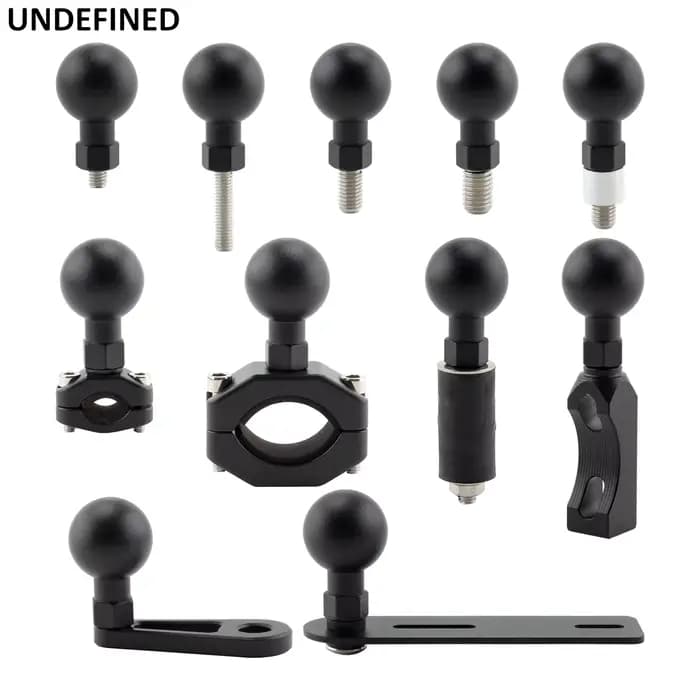 Adaptateur de montage de tête sphérique 1 pouce 25mm, Clip de guidon de moto et de vélo, support de