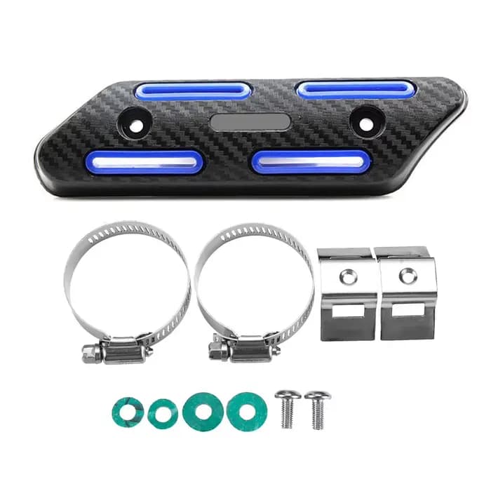 Protecteur d'isolation thermique d'échappement de moto, rénovation CRF, protection universelle Anti-