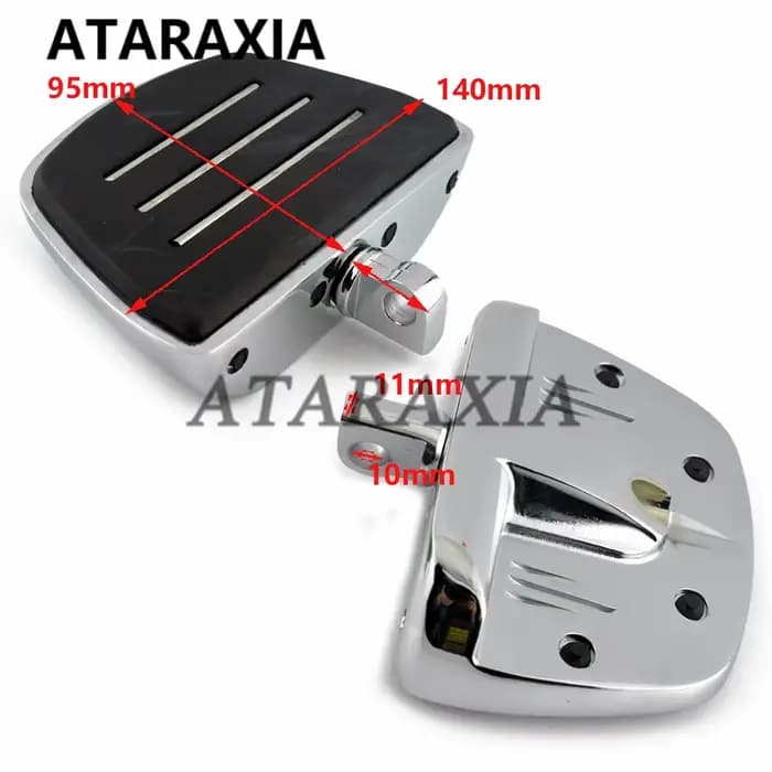 Repose-pieds de moto, pédale de repos pour Harley Touring Dyna Softail Sportster XL883 1200 modèles