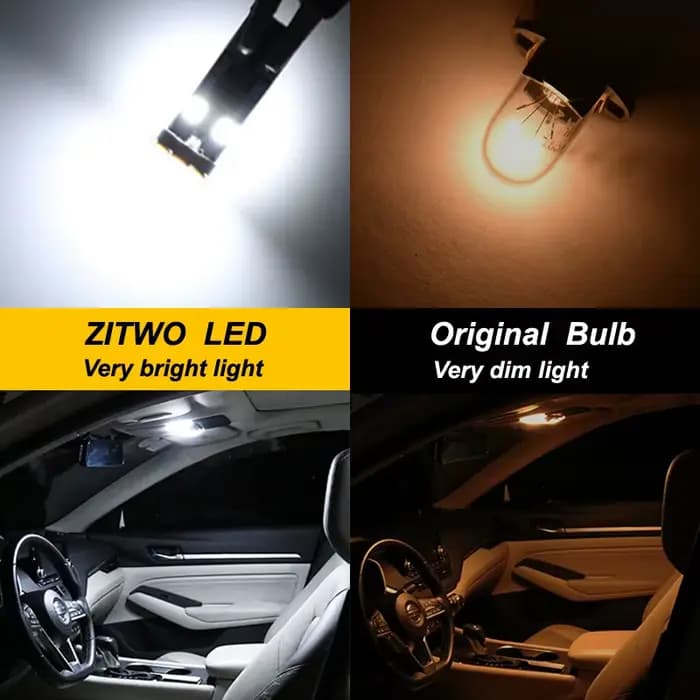 ZITWO – Kit d'ampoules de plaque d'immatriculation, lumière intérieure LED, pour Nissan Pathfinder R