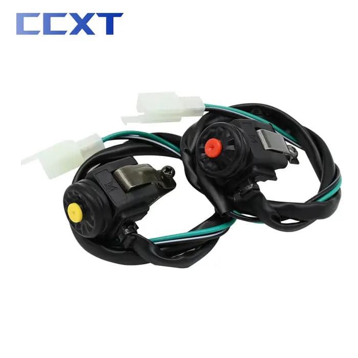 Interrupteur de démarrage et d'arrêt de moto, bouton de klaxon NO/OFF, convertisseur électrique cour