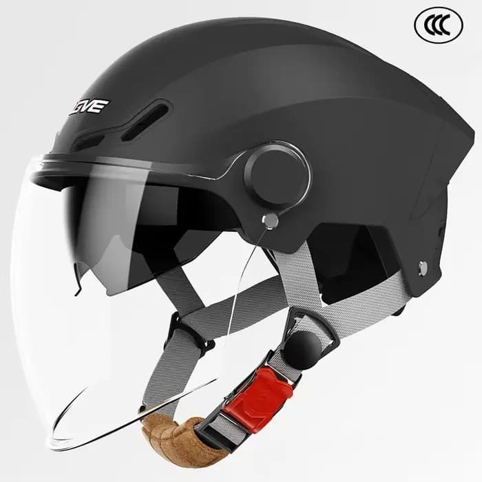 Demi-casque léger certifié 3C, protection UV d'été pour motos, scooters électriques pour hommes et f